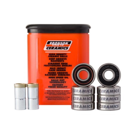 Bronson Speed Co. Ceramic Kugellager Skateboard Bearings