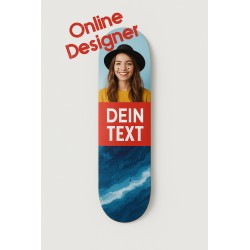Custom Skateboard Deck Online Designer - Folienaufdruck selbst gestalten