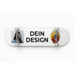 Custom Skateboard Deck bedrucken - Aufdruck mit Folienmethode Complete