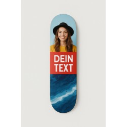 Custom Skateboard Deck bedrucken - Aufdruck mit Folienmethode
