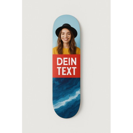 Custom Skateboard Deck bedrucken - Aufdruck mit Folienmethode