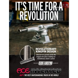 Ace 44 AF1 Inverted Kingpin Hollow Skateboard Achse View 2