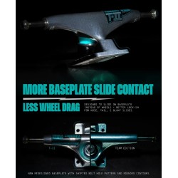 Thunder 149 T-II Polished Silver Trucks Skateboard Achse 8.50"