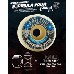 Spitfire 52mm F4 Conical Full 99a Wheels Skateboard Rollen Ad