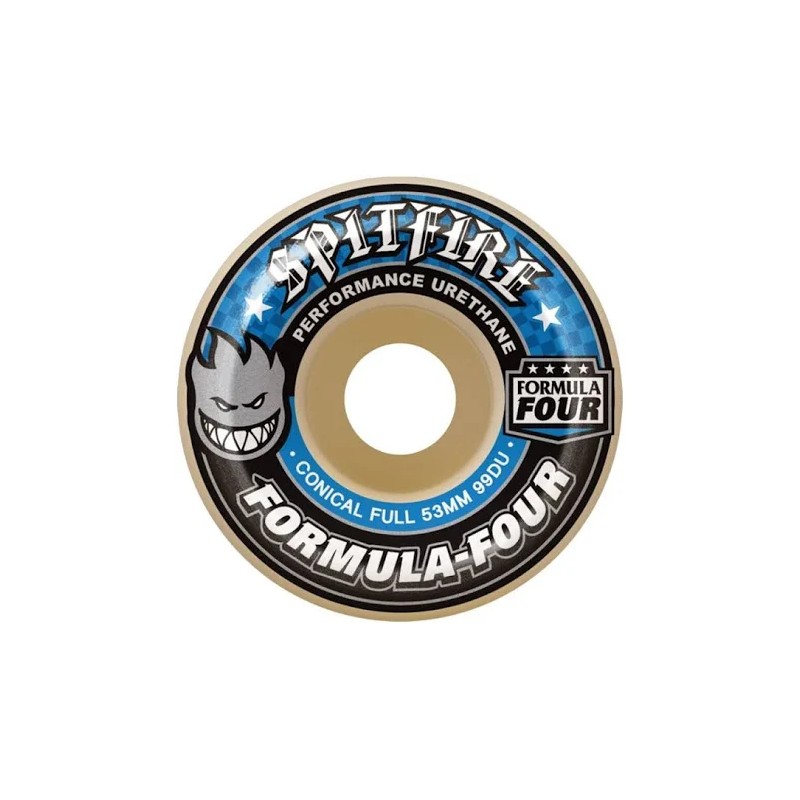 Spitfire 58mm F4 Conical Full 99a Wheels Skateboard Rollen Front