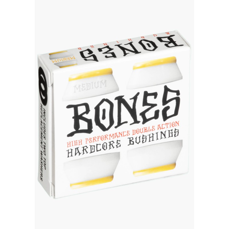 Bones Bushings 91a Hardcore Medium Set White
