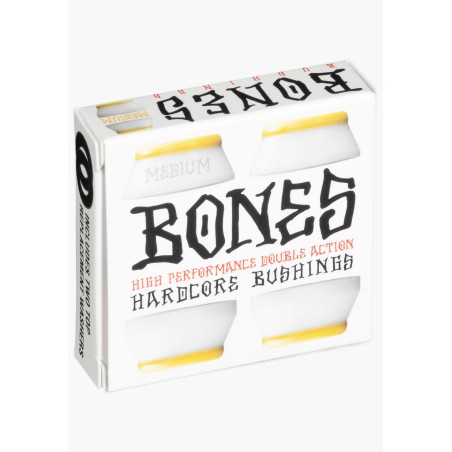 Bones Bushings 91a Hardcore Medium Set White