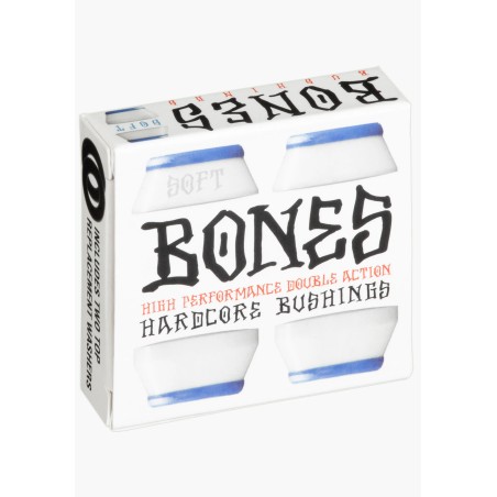 Bones Bushings 81a Hardcore Soft Set White