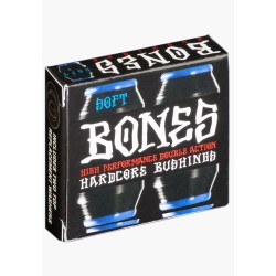 Bones Bushings 81a Hardcore Soft Set Black