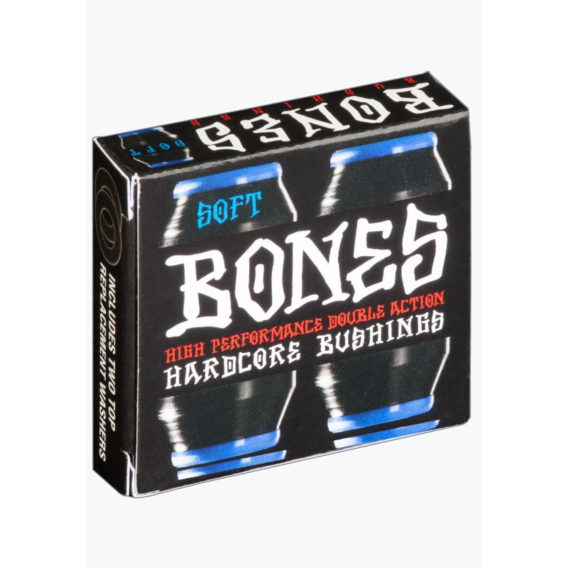 Bones Bushings 81a Hardcore Soft Set Black