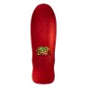 Santa Cruz 9.7" Stranger Things Grabke Max Melting Clock Glow in the Dark Oldschool Reissue Skateboard Deck Top