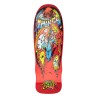 Santa Cruz 9.7" Stranger Things Grabke Max Melting Clock Glow in the Dark Oldschool Reissue Skateboard Deck
