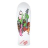 Santa Cruz 10.1" Stranger Things Meek Slasher Eddie Reveal Clock Glow in the Dark Oldschool Reissue Skateboard Deck