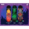 Santa Cruz 9.7" Stranger Things Grabke Max Melting Clock Glow in the Dark Oldschool Reissue Skateboard Deck Dark 1