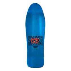 Santa Cruz 10.0" Stranger Things Knox Hellfire Pit Glow in the Dark Oldschool Reissue Skateboard Deck Top