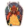 Santa Cruz 10.0" Stranger Things Knox Hellfire Pit Glow in the Dark Oldschool Reissue Skateboard Deck Sticker
