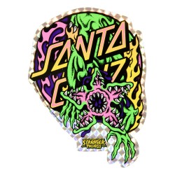 Santa Cruz 10.3" Stranger Things Salba Demogorgon Glow in the Dark Oldschool Reissue Skateboard Deck Sticker