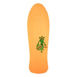 Santa Cruz 10.3" Stranger Things Salba Demogorgon Glow in the Dark Oldschool Reissue Skateboard Deck Top