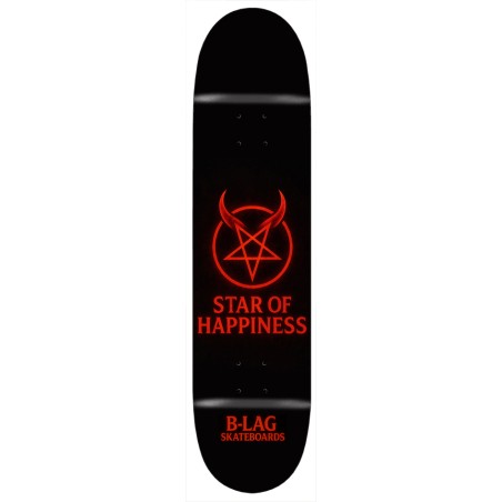 B-LAG Skateboards Deck 7.50"-8.75" Star of Happiness
