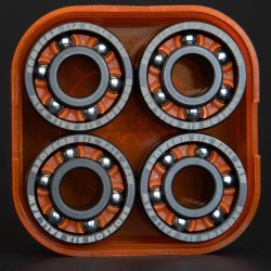 Bronson Speed Co. RAW 6-Ball Kugellager Skateboard Bearings Set