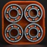 Bronson Speed Co. RAW 6-Ball Kugellager Skateboard Bearings Set