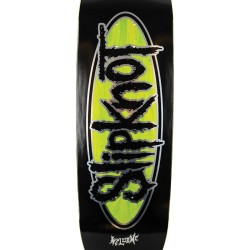 Slipknot X Welcome 9.5" Oval Logo on Boline 2.0 Skateboard Deck Detail Back