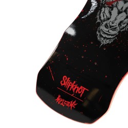 Slipknot X Welcome 9.85" Spit it Out on Dark Lord Skateboard Deck Tail