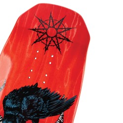 Slipknot X Welcome 9.85" Spit it Out on Dark Lord Skateboard Deck Nose