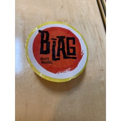 B-LAG Skateboards Skate Wax Yellow Top