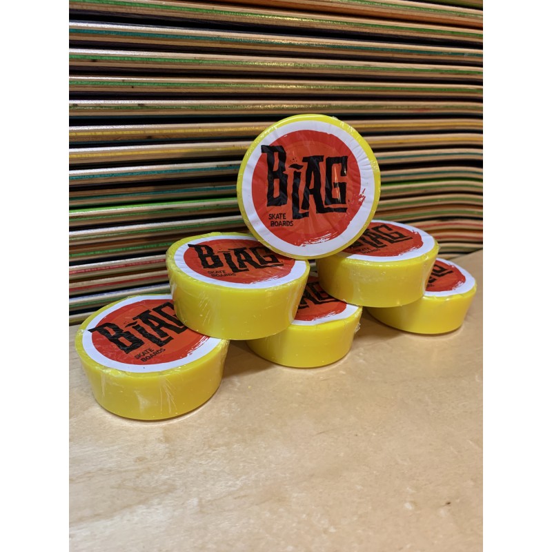 B-LAG Skateboards Skate Wax Yellow