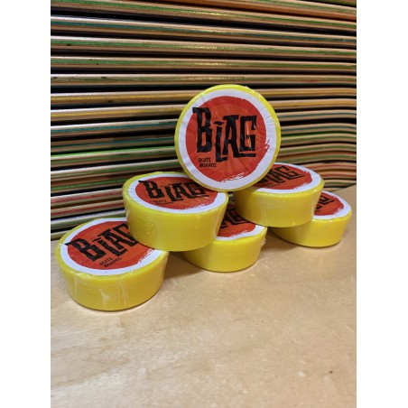 B-LAG Skateboards Skate Wax Yellow