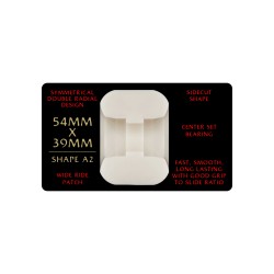 Powell Peralta Dragons 54mm 93a A2 Symmetrical Wide Ride Offwhite Skateboard Rollen View