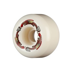 Powell Peralta Dragons 54mm 93a A2 Symmetrical Wide Ride Offwhite Skateboard Rollen