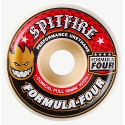 Spitfire 56mm F4 Conical Full 101a Wheels Skateboard Rollen