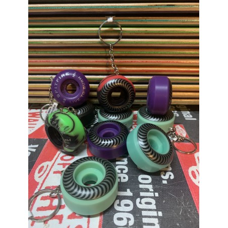Spitfire Wheel Anhänger Swirl Assorted Keychain Schlüsselanhänger
