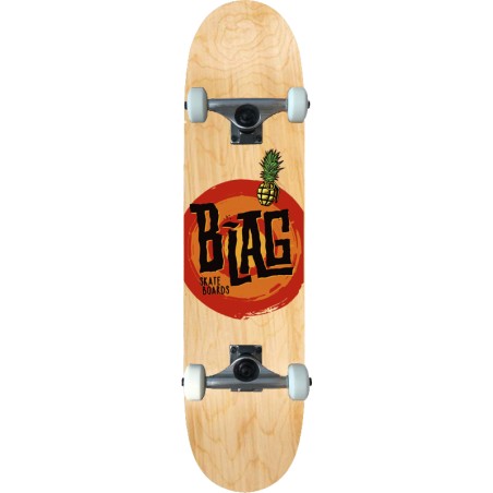 B-LAG Anfänger Skateboard Beginner Komplettboard Rookie Ananas