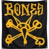 Banner Fahne Bones Wheels Vato Rat OP 34"x36"