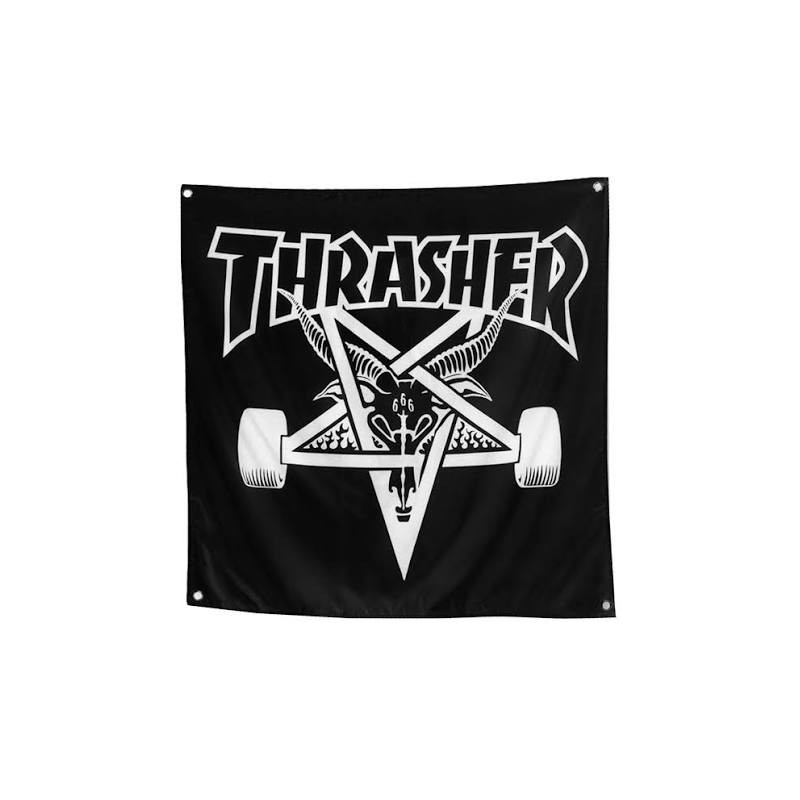Thrasher Banner Skate Goat 36x36" | Skate Online Shop