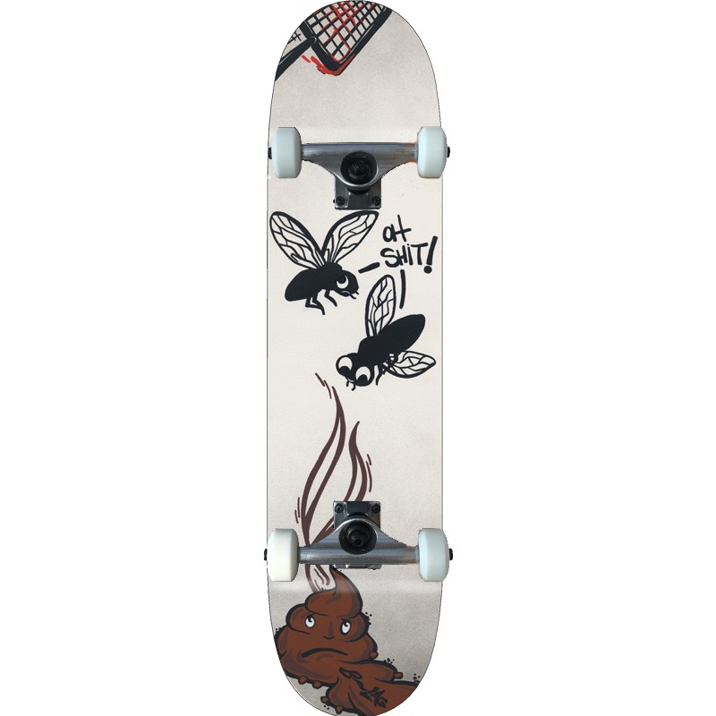 B-LAG Anfänger Skateboard Beginner Komplettboard Crabooster