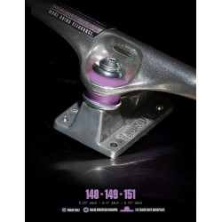 Thunder 148 T-II Team Inverted Polished Silver Trucks Skateboard Achse 8.25" Ad2