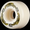 Powell-Peralta Dragons 95A V4 Symmetrical Medium Ride Skateboard-Rollen in Offwhite, 54 mm, 4er-Pack