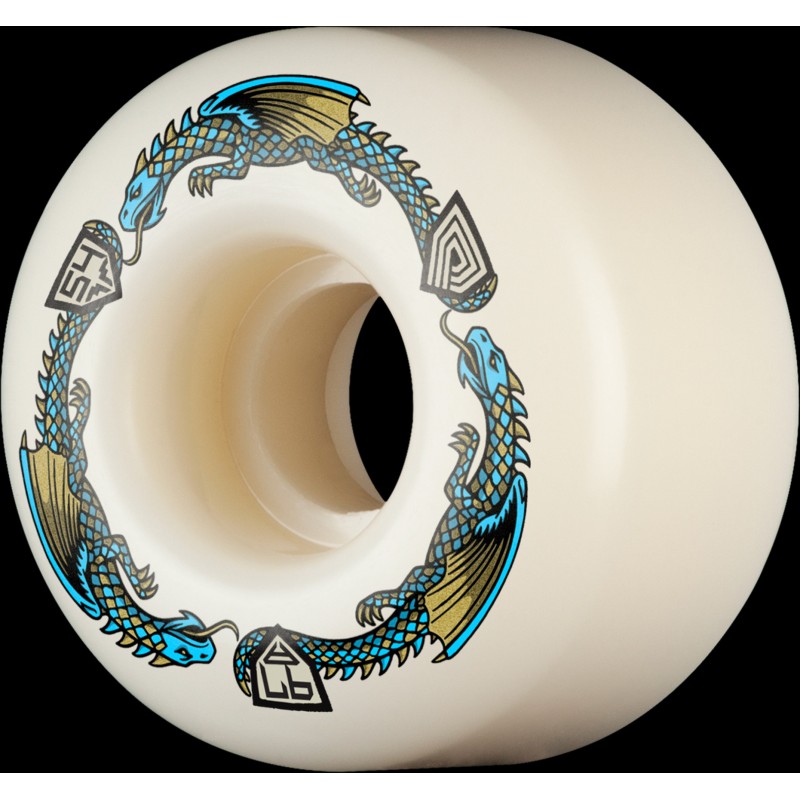 Powell-Peralta Dragons 97A V4 Symmetrical Medium Ride Offwhite 54mm Skateboard Rollen
