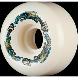 Powell-Peralta Dragons 97A RB2 Ratbone II Skateboard-Rollen in Offwhite, 58 mm, 4er-Pack