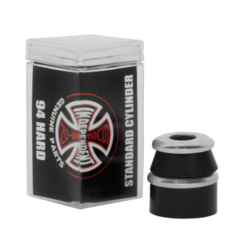 Independent Standard Cylinder Cushions Hard 94A – schwarze Skateboard Bushings