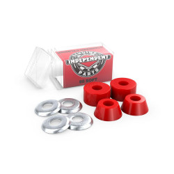 Independent Bushings 88A Standard Cylinder Cushions Soft – rote Skateboard-Lenkgummis