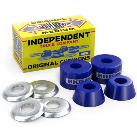 Independent Stage 4 Original Cushions Medium 92A – blaue Skateboard-Lenkgummis