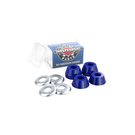 Independent Standard Conical Bushings 92A Medium Hard blaue Skateboard-Lenkgummis