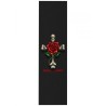 Powell Peralta Griptape Rose Cross Black 10.5"
